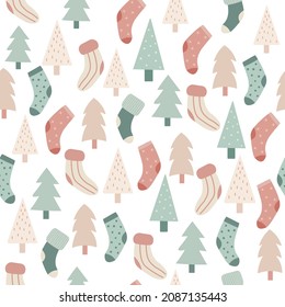 New Year Christmas background. Isolated, vector background.
Great for New Years party, banner, textile, banner, wallpaper, packaging. Vector illustration