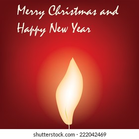 New Year and Christmas background. Vector illustration