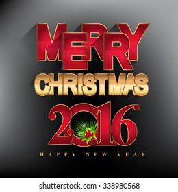 New year, Christmas background, vector illustration