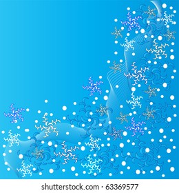 New year and Christmas a beautiful background a vector