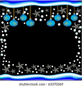 New year and Christmas a beautiful background a vector