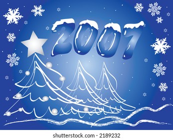 new year and Christmas celebration