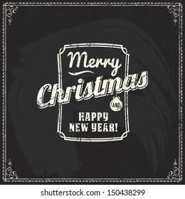 new year christmas chalkboard blackboard xmas background with script new year christmas chalkboard happy classic vacation star winter holiday background scene ceremony celebration smiling vintage clas
