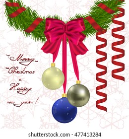new year and christmas greeting