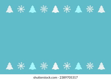 new year christmas greeting card, teplate, sample in blue color