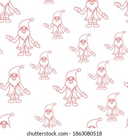 New Year and Christmas pattern for cover, gifts, background and other different things