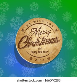 new year and christmas selling classical tag seal of aged paper on vacation snowfall scene joyful classic holiday texture popular background scene boundary new elderly sign older xmas deal ornate grin