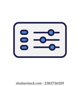 new year color line icon stock illustration 