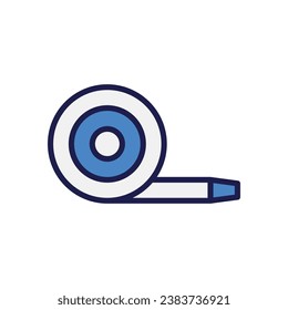 new year color line icon stock illustration 