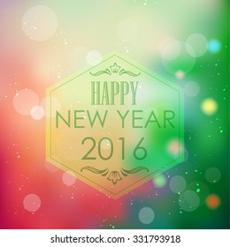 New year colorful background