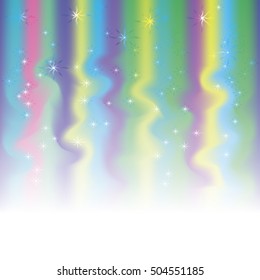New Year colorful background with stars