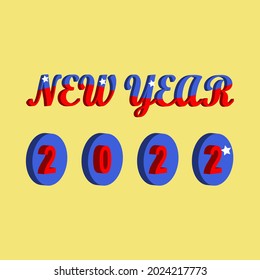 
new year colorful vector design