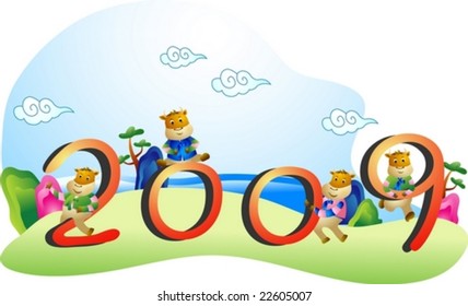 New Year Concept