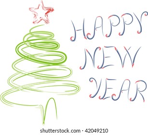 New Year concept
