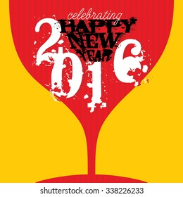 new year concept vector illustration 