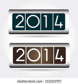New Year counter 2014