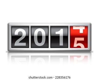 New Year counter.