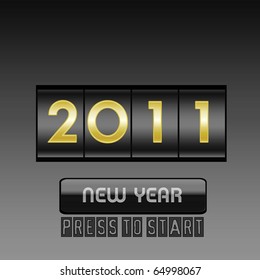 New Year counter