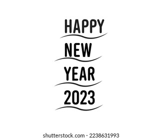elemento de diseño creativo de año nuevo