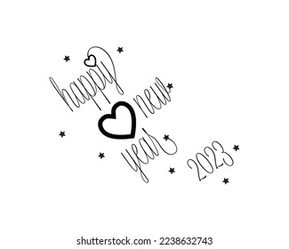 new year creative design element