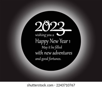 new year creative design element