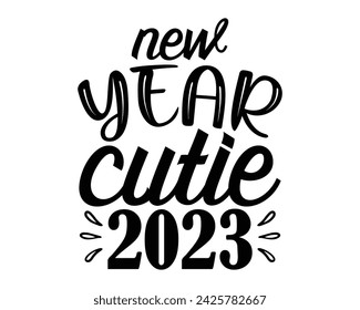 año nuevo cutie 2023 diseño