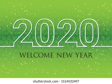 New Year day vector illustration, colorful design. Wishing you wonderful memories during this joyous season.