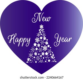 New Year decorative background with snowflakes and stars - Powered by Shutterstock - Get 15% off with code: PIKWIZARD15