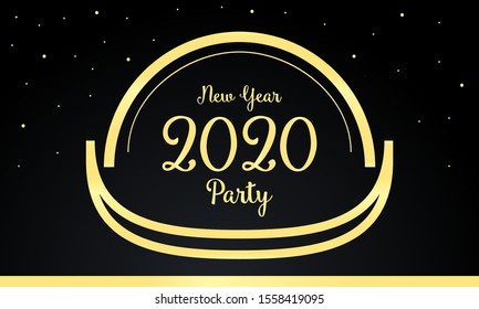 new year decorative getting card vector