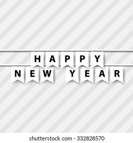 New Year Design Clean Background