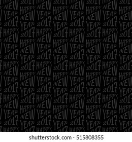 New Year Design Template. Vector Illustration Background.
