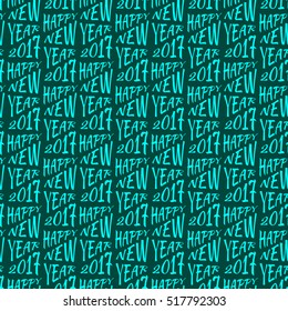New Year Design Template. Vector Illustration Background.