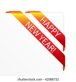 New year design. Vector illustration.