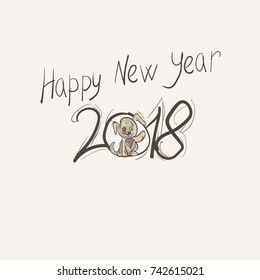New year - the year of the dog