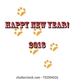 new year dog icon