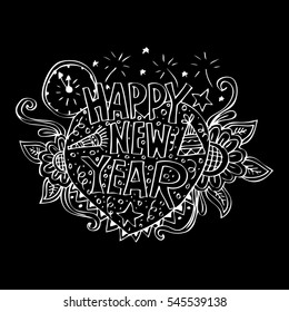 new year doodle