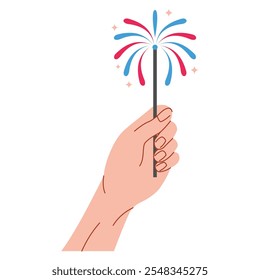 New year element color vector