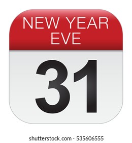 New year eve vector design. In the Gregorian calendar, New Year's Eve is the last day of the year,