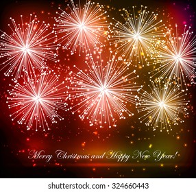 New Year fireworks