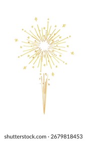 Fuegos artificiales del Año Nuevo sin fondo