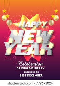 New year flyer (2018)