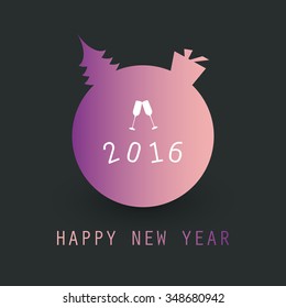 New Year Flyer or Cover Design - 2016