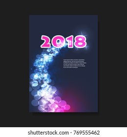  New Year Flyer or Cover Design - 2018