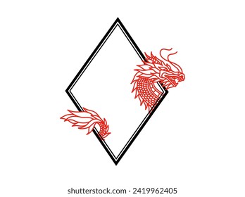 New Year Frame Background Illustration