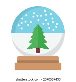 Icono vectorial de globo de año nuevo Icono de vector aislado que puede modificar o editar fácilmente 

