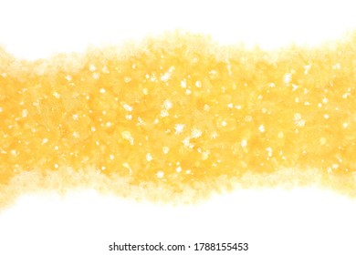 new year gold wave splash abstract or natural vintage watercolor hand paint background, vector illustration