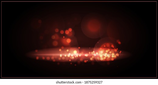 NEW YEAR GREETING BACKGROUND CONCEPT ,VECTOR ILLUSTARTION, BEAUTIFUL COLURFUL LIGHT BOKEH
