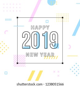 New Year Greeting Banner Background