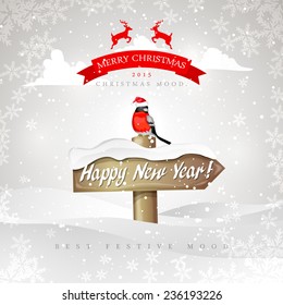New year greeting card.
