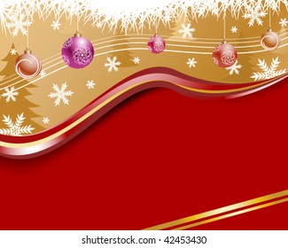 New Year greeting card